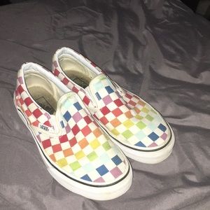 Vans! Worn before, still in good condition